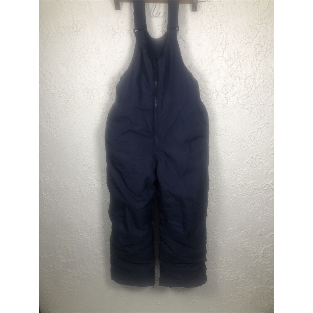 Snow Pants Water-Resistant Fleece-Lined All In Motion Blue Youth Size S (6/7)